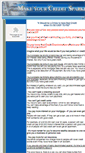 Mobile Screenshot of creditsparkle.com